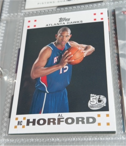 2007-08 Topps #3 Al Horford Rookie Set — front
