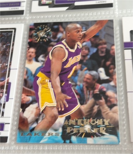 1995-96 Topps Stadium Club #63 Anthony Peeler — front