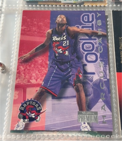1996-97 Skybox Premium #204 Marcus Camby Rookie — front