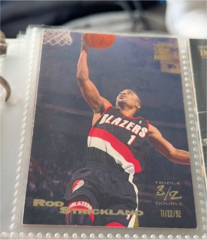 1993-94 Topps Stadium Club #105 Rod Strickland — front