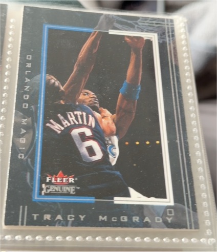 2001-02 Fleer Genuine #64 Tracy McGrady — front