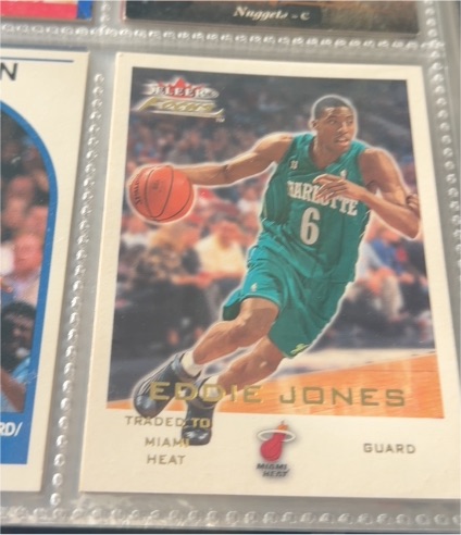 2000-01 Fleer Focus #97 Eddie Jones — front