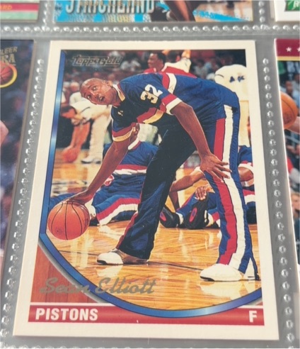 1993-94 Topps #229 Sean Elliott — front