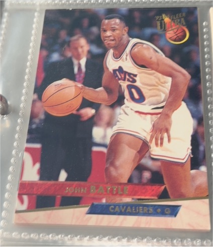 1993-94 Fleer Ultra #225 John Battle — front