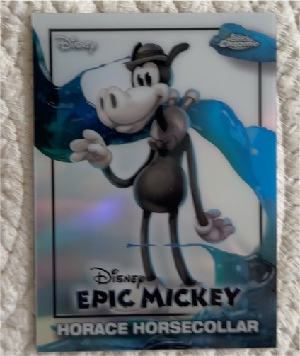 2026 Topps Disney Neon #EM-2 Horace Horsecollar Epic Mickey — front