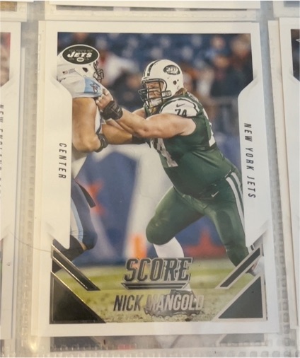 2015 Score #8 Nick Mangold — front