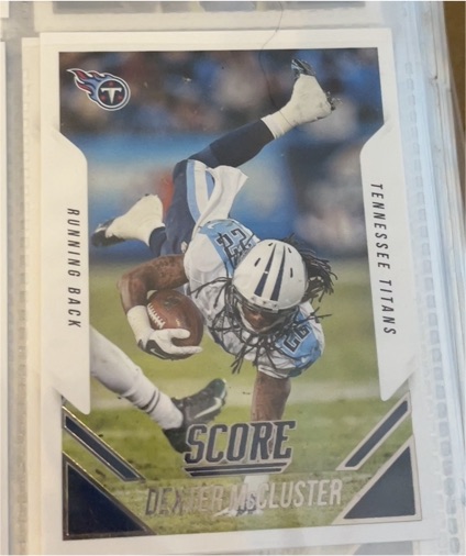 2015 Score #9 Dexter McCluster — front