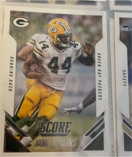 2015 Score #4 James Starks — front