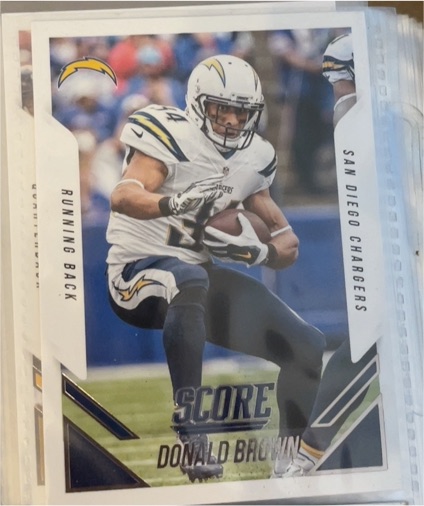 2015 Score #3 Donald Brown — front