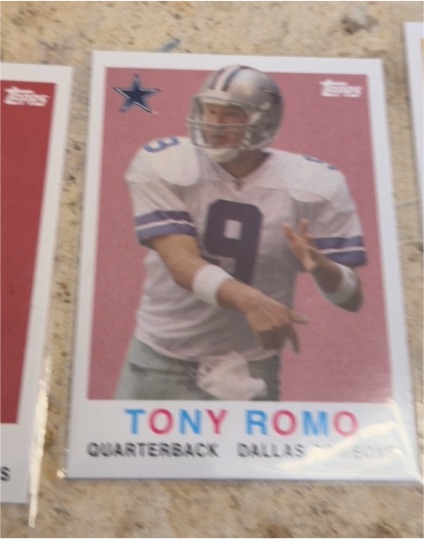 2008 Topps Turn Back the Clock #4 Tony Romo — front