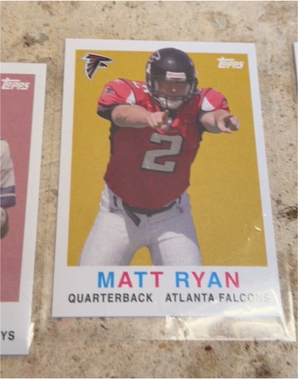 2008 Topps Turn Back the Clock #1 Matt Ryan — front