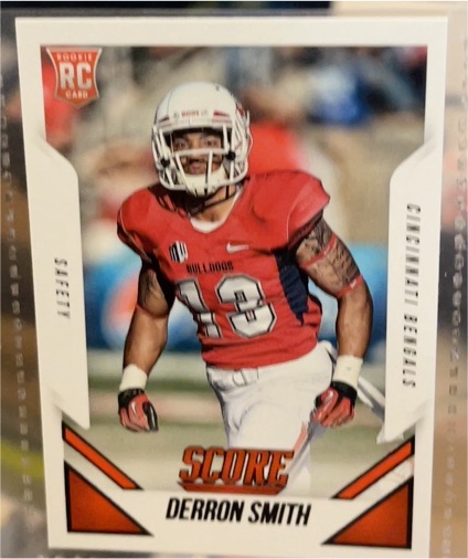 2015 Score #352 Derron Smith Rookie — front