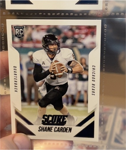 2015 Panini Score #373 Shane Carden — front