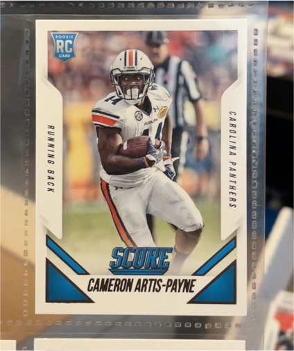 2015 Panini Score #384 Cameron Artis-Payne — front