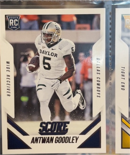 2015 Score #395 Antwan Goodley Rookie Dallas Cowboys — front
