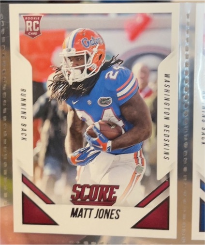 2015 Panini Score #388 Matt Jones — front