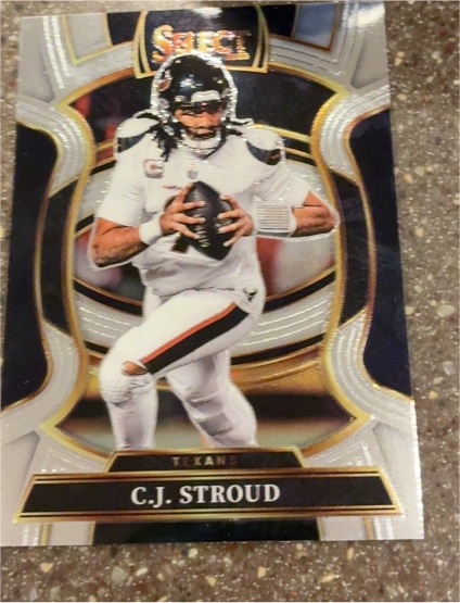 2025 Panini Select Concourse #34 C.J. Stroud — front