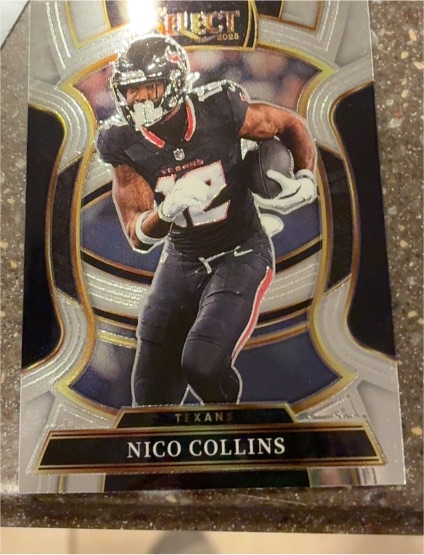 2025 Panini Select #35 Nico Collins — front