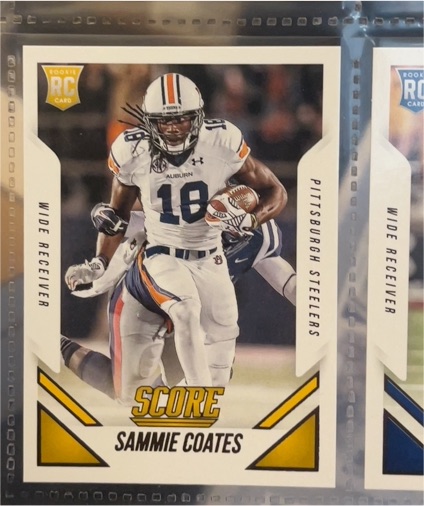 2015 Panini Score #413 Sammie Coates — front