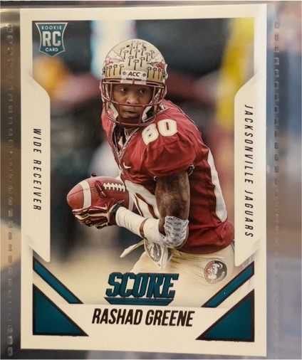 2015 Panini Score #410 Rashad Greene — front