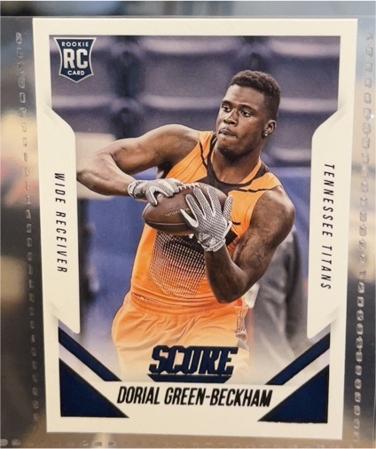 2015 Panini Score #417 Dorial Green-Beckham Rookie Tennessee Titans — front