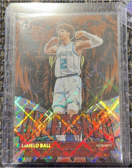2022-23 Donruss Unleashed #9 LaMelo Ball — front