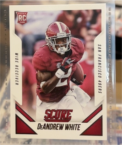 2015 Score #429 DeAndrew White — front