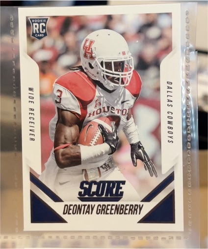 2015 Score #426 Deontay Greenberry — front