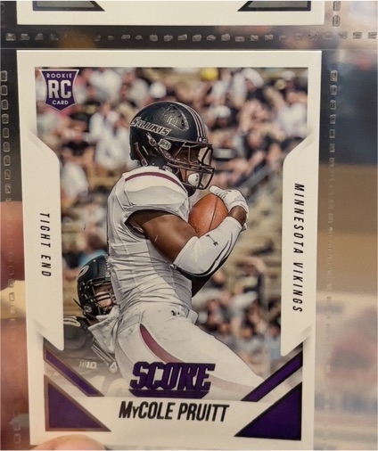2015 Score #427 MyCole Pruitt — front