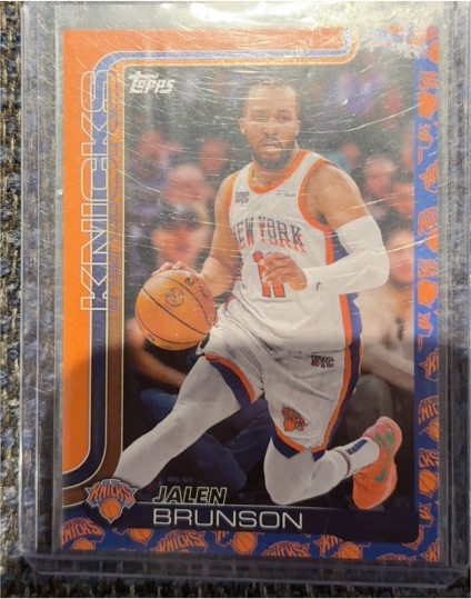 2025-26 Topps #14 Jalen Brunson — front
