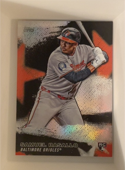 2026 Topps Series 1 #SMLB-13 Samuel Basallo — front