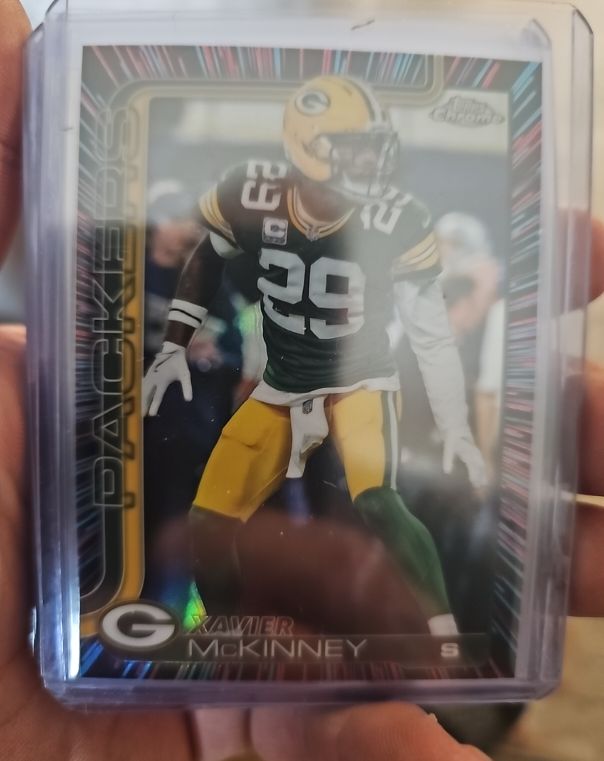 2025 Topps Chrome #113 Xavier McKinney — front