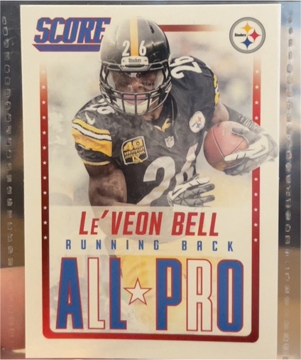 2015 Panini Score All-Pro Glossy #1 Le'Veon Bell — front