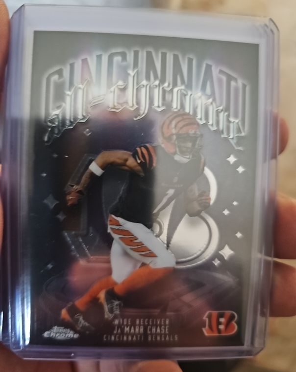 2025 Topps Chrome #ACT-5 Ja'Marr Chase — front