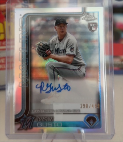 2025 Topps Chrome Update #AC-RG Ryan Gusto — front