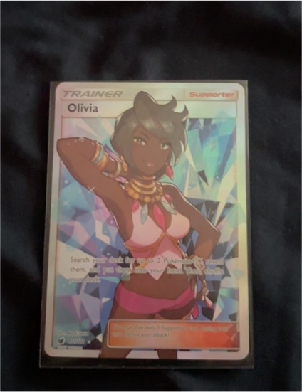 2017 Pokémon Sun & Moon Crimson Invasion #111 Olivia — front