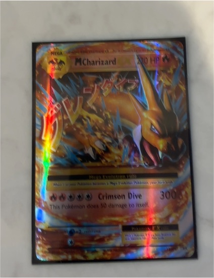 2016 Pokémon EX Evolutions #13 Mega Charizard EX — front