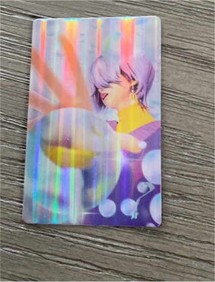 2026 McDonald's Kpop Demon Hunters Saja Boys Mystery Photocard — front