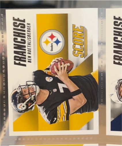 2015 Panini Score Franchise #10 Ben Roethlisberger — front
