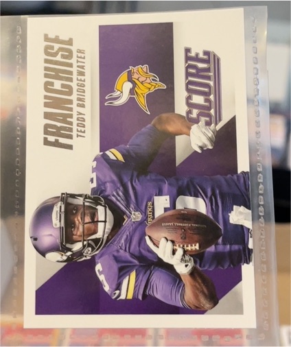 2015 Panini Score Franchise #20 Teddy Bridgewater — front