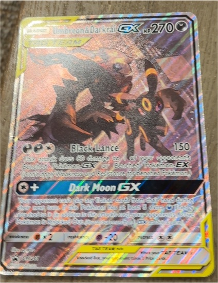 Pokémon TCG Umbreon & Darkrai GX SM241 — front