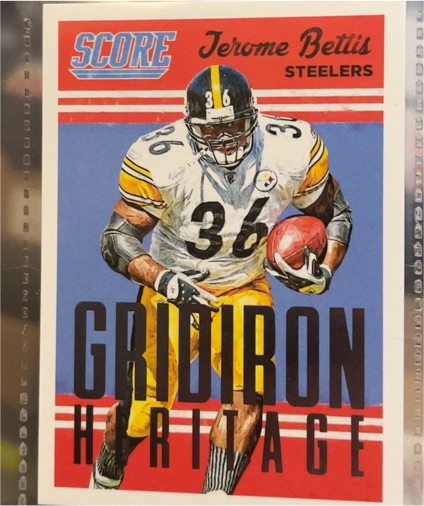 2015 Score #21 Jerome Bettis Gridiron Heritage — front