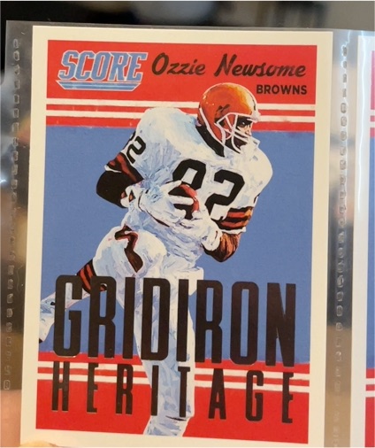 2015 Score Gridiron Heritage #16 Ozzie Newsome — front
