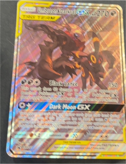 2020 Pokémon TCG Umbreon & Darkrai GX SM241 — front