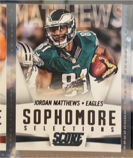 2015 Score Sophomore Selections #2 Jordan Matthews — front