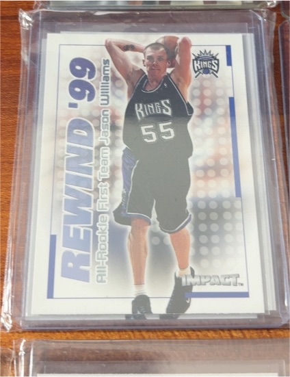 1999-00 SkyBox Impact Rewind '99 #32 RN Jason Williams — front