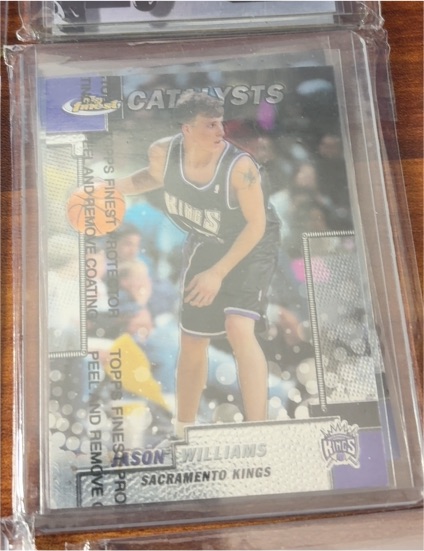 1999-00 Topps Finest #236 Jason Williams — front