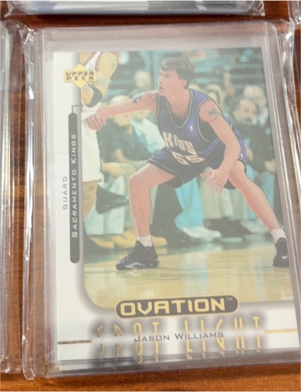 1999-00 Upper Deck Ovation #OS10 Jason Williams Spotlight — front