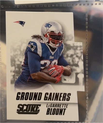2015 Panini Score Ground Gainers #1 LeGarrette Blount — front