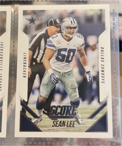 2015 Panini Score #168 Sean Lee — front